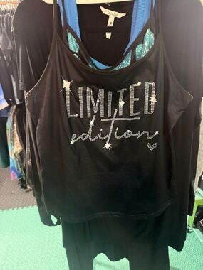 Women’s Black 'Limited Edition' Graphic Tank